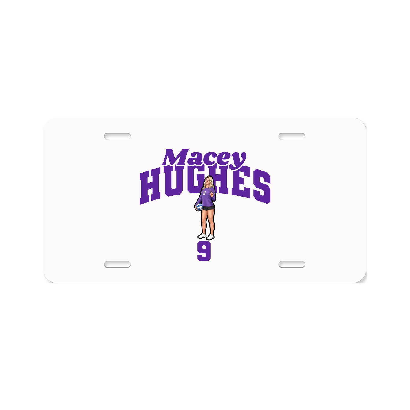 License Plate — Signature Arch in Classic