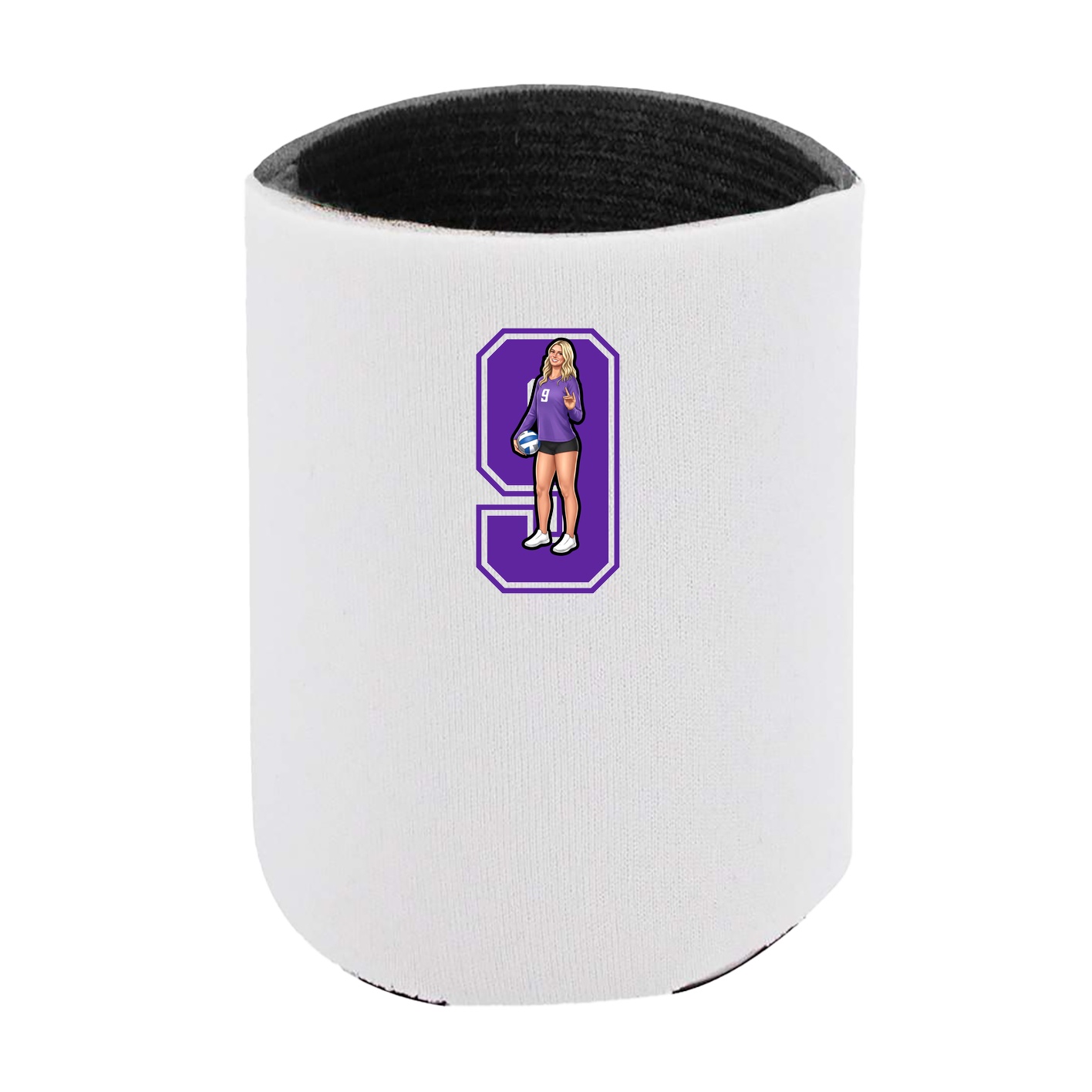 Can Holder — Number in White
