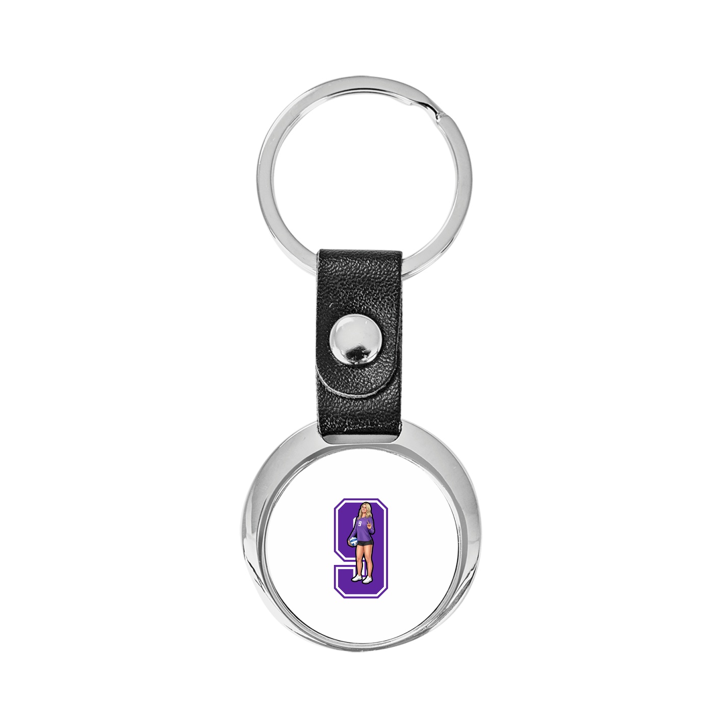 Key Chain — Number in Classic