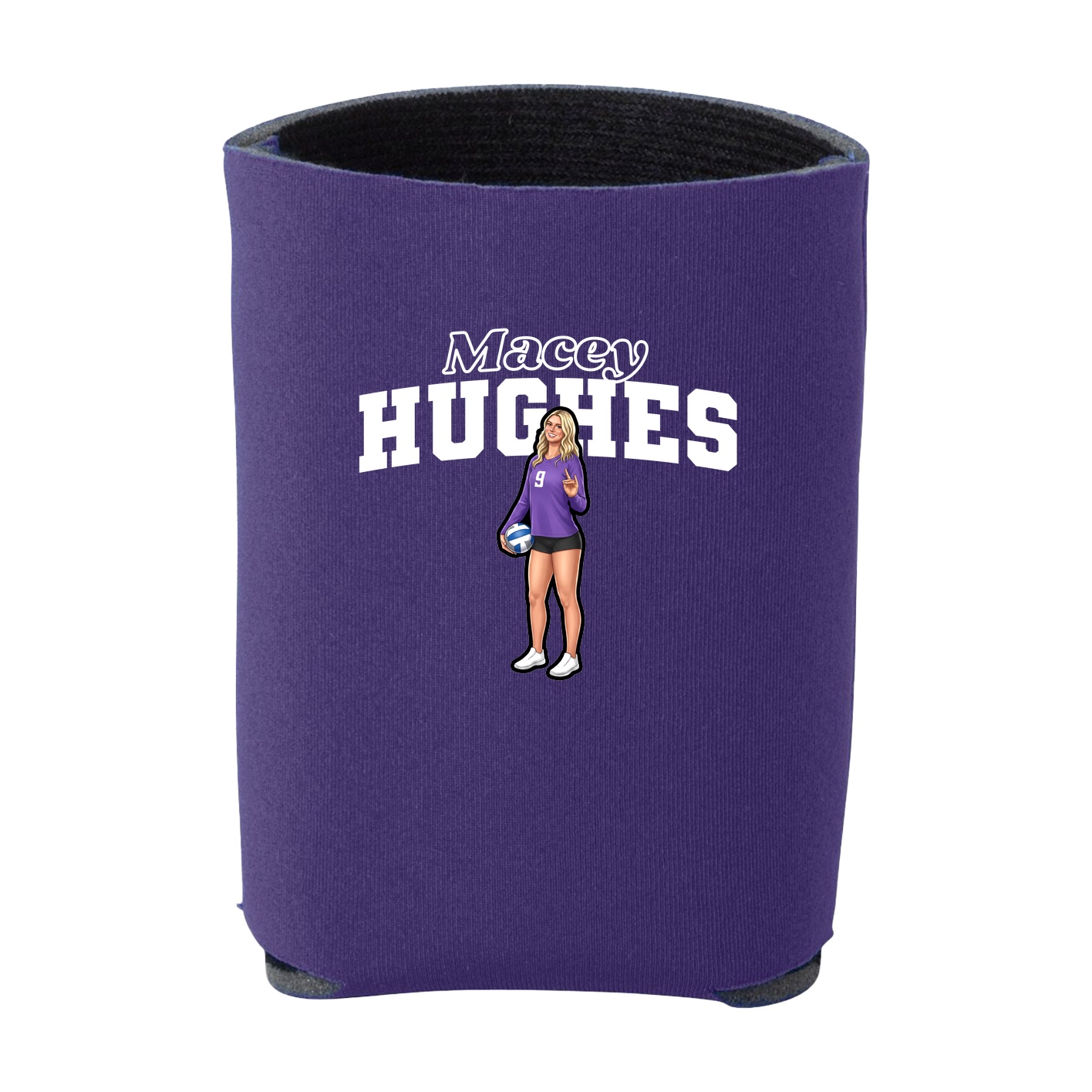 Can Holder — Name Arch in Purple