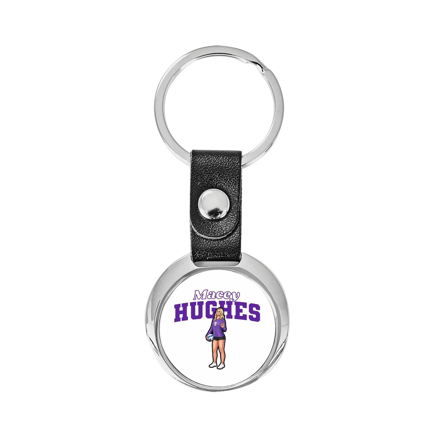 Key Chain — Name Arch in Classic