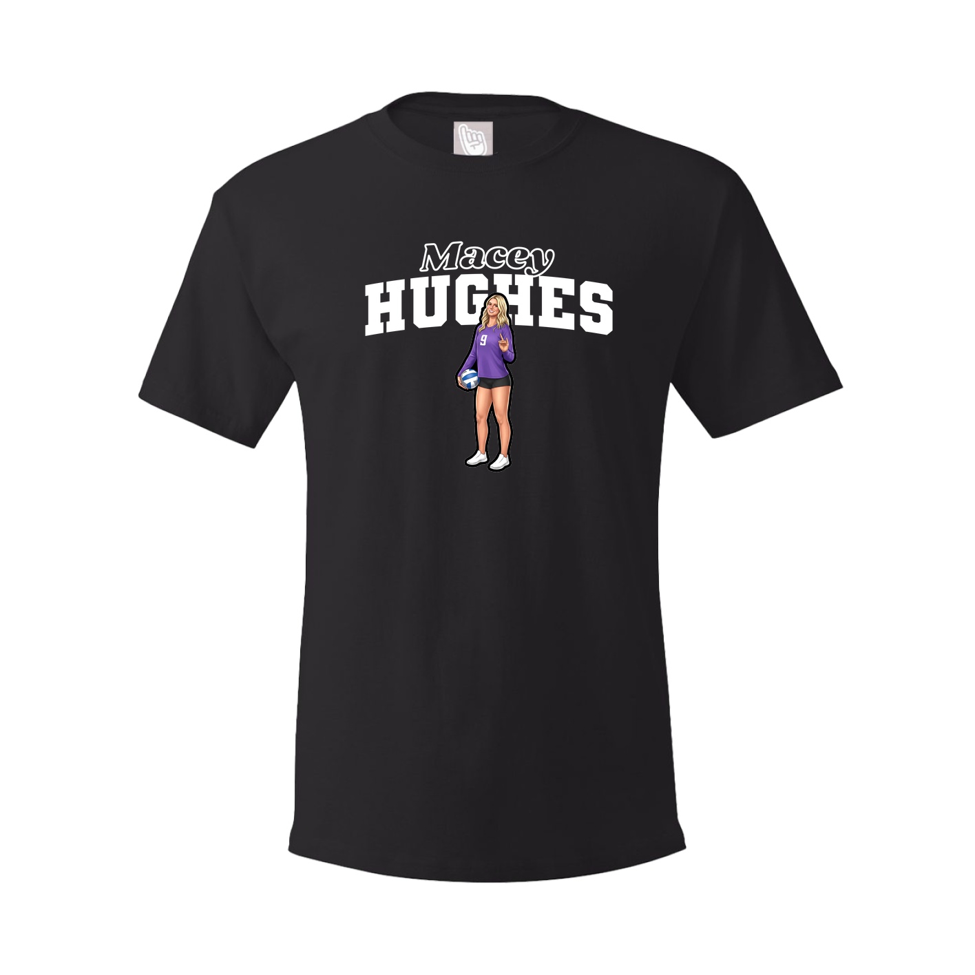 Tee — Name Arch in Black
