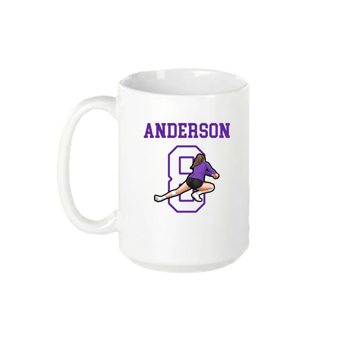 15oz Coffee Mug — Shirsey in White