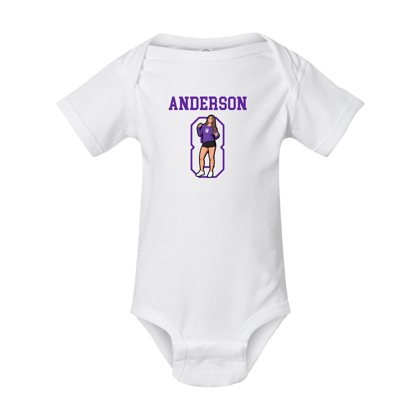Baby Onesie — Shirsey in White