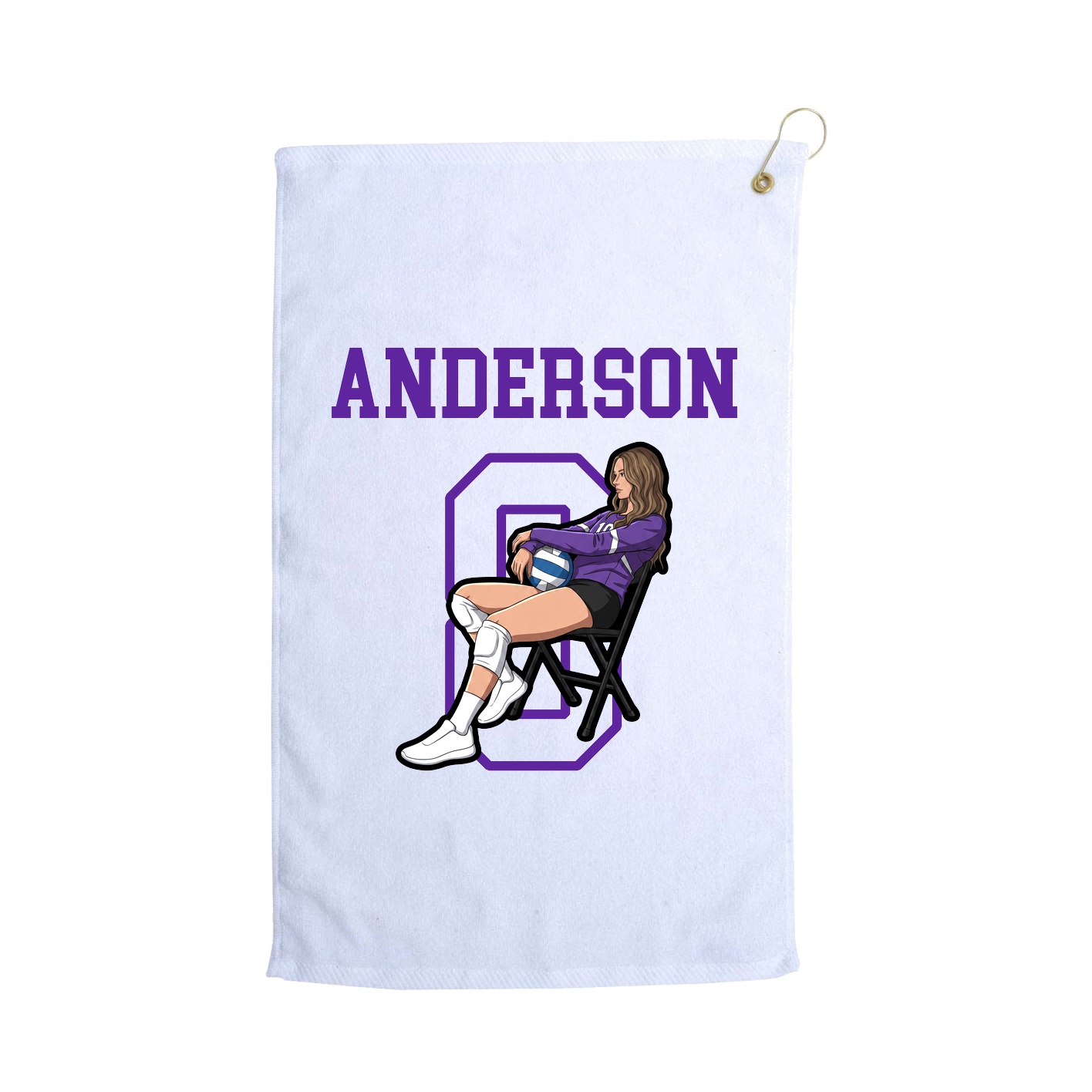 Golf Towel — Shirsey in White