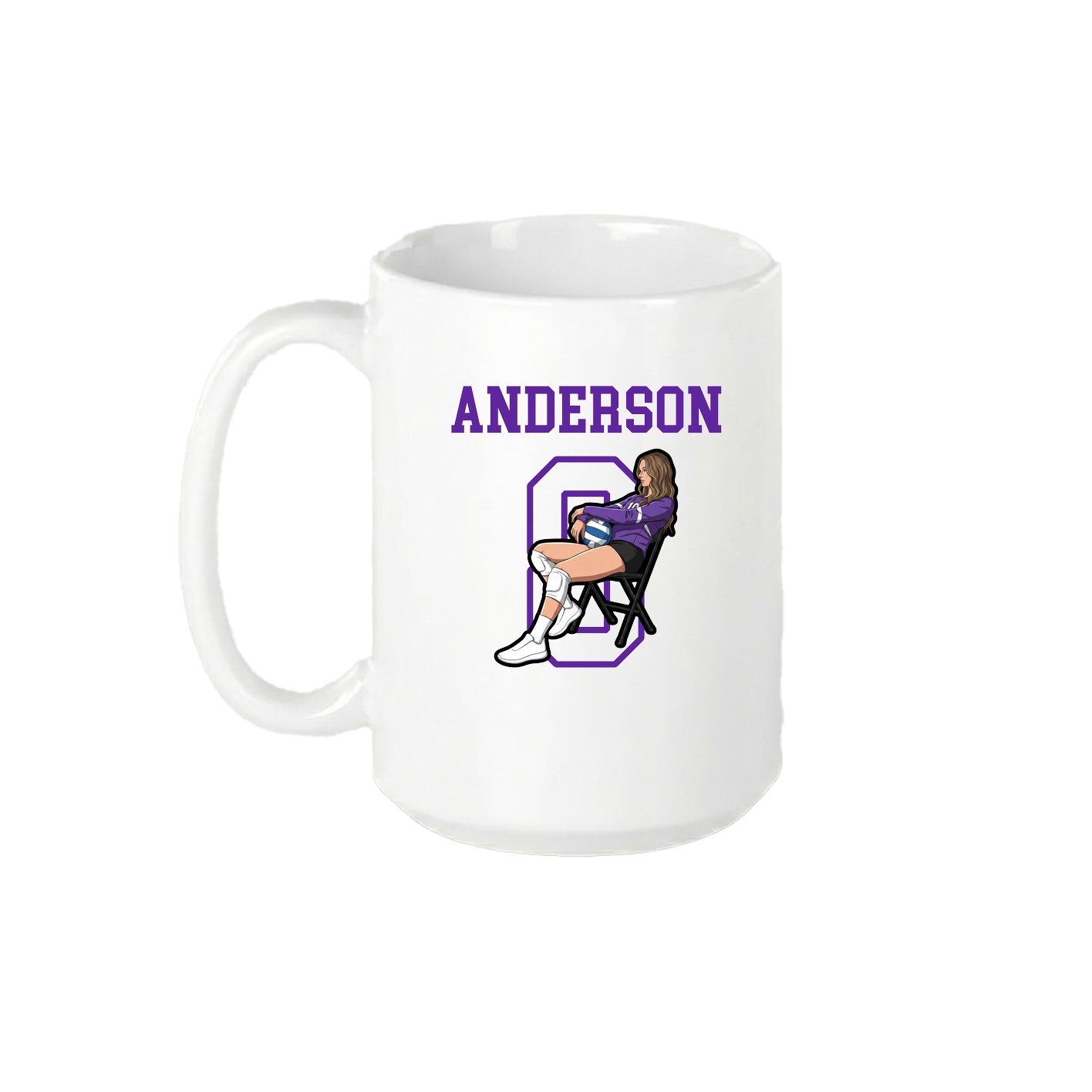 15oz Coffee Mug — Shirsey in White