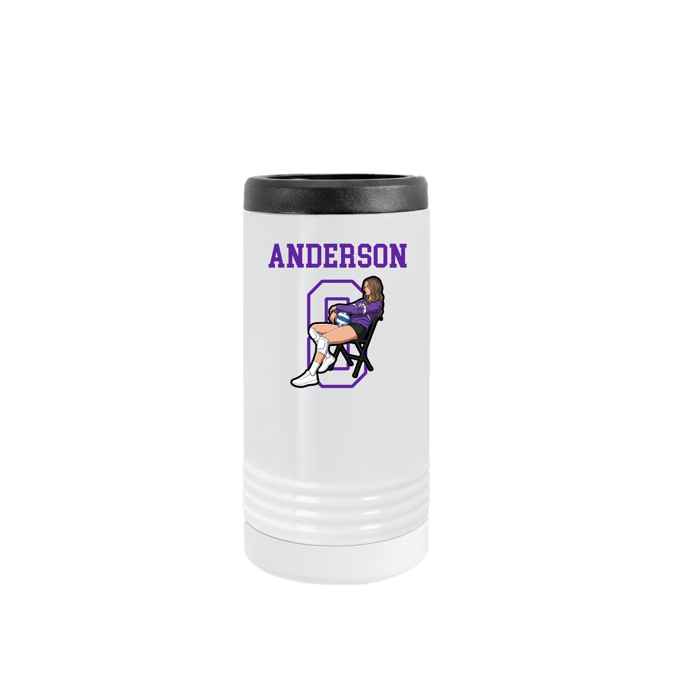 Slim Beverage Holder — Shirsey in White