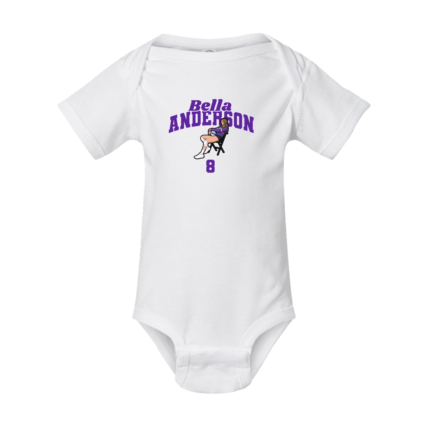 Baby Onesie — Signature Arch in White
