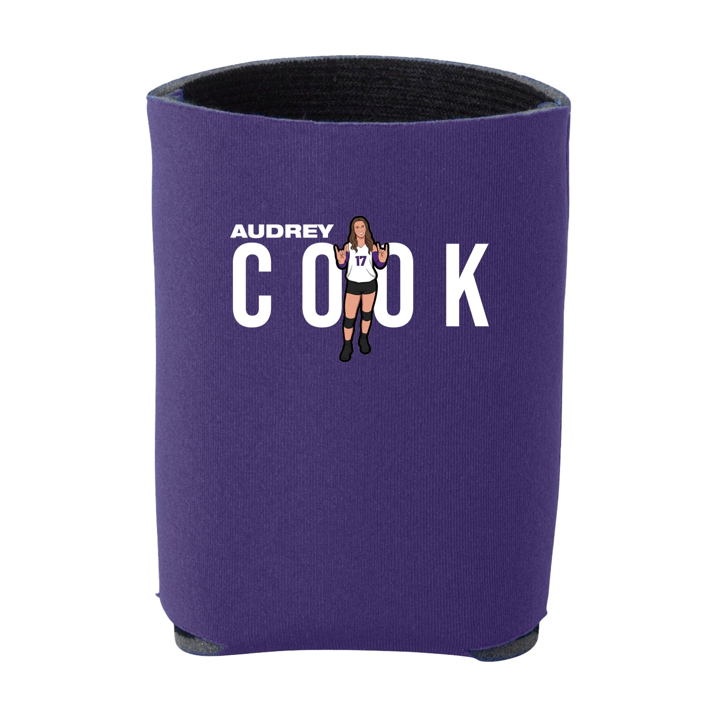 Can Holder — Player Name in Purple