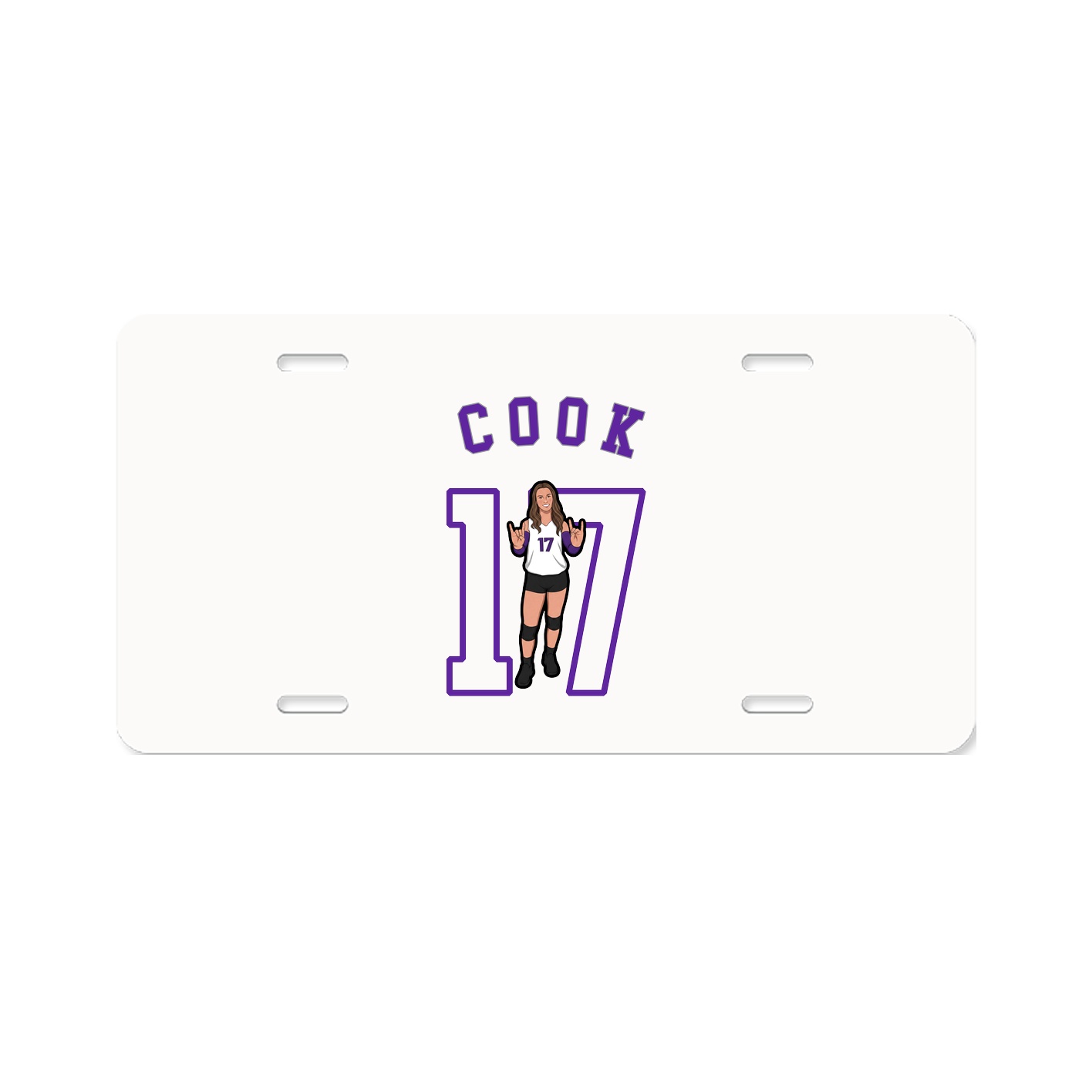 License Plate — Shirsey Arch in Classic