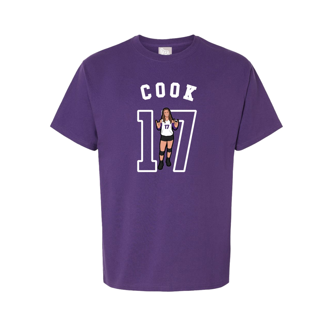 Youth Tee — Shirsey Arch in Purple
