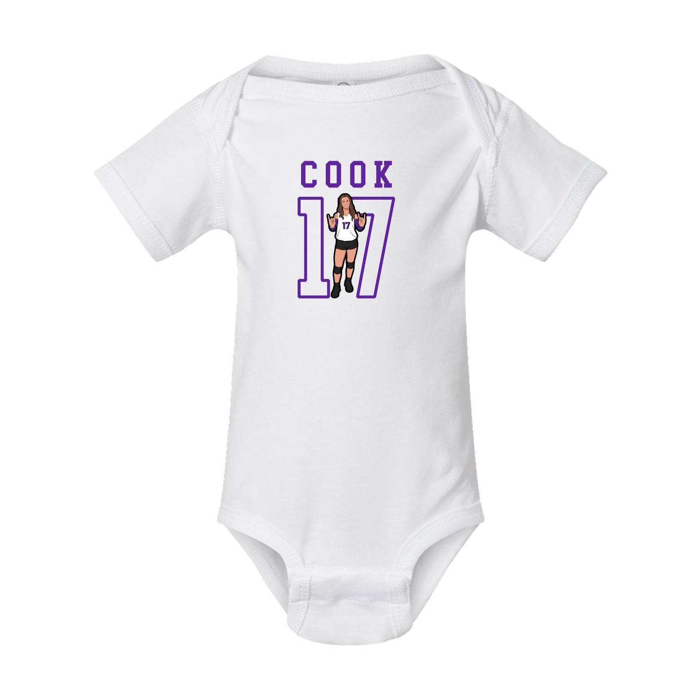Baby Onesie — Shirsey in White