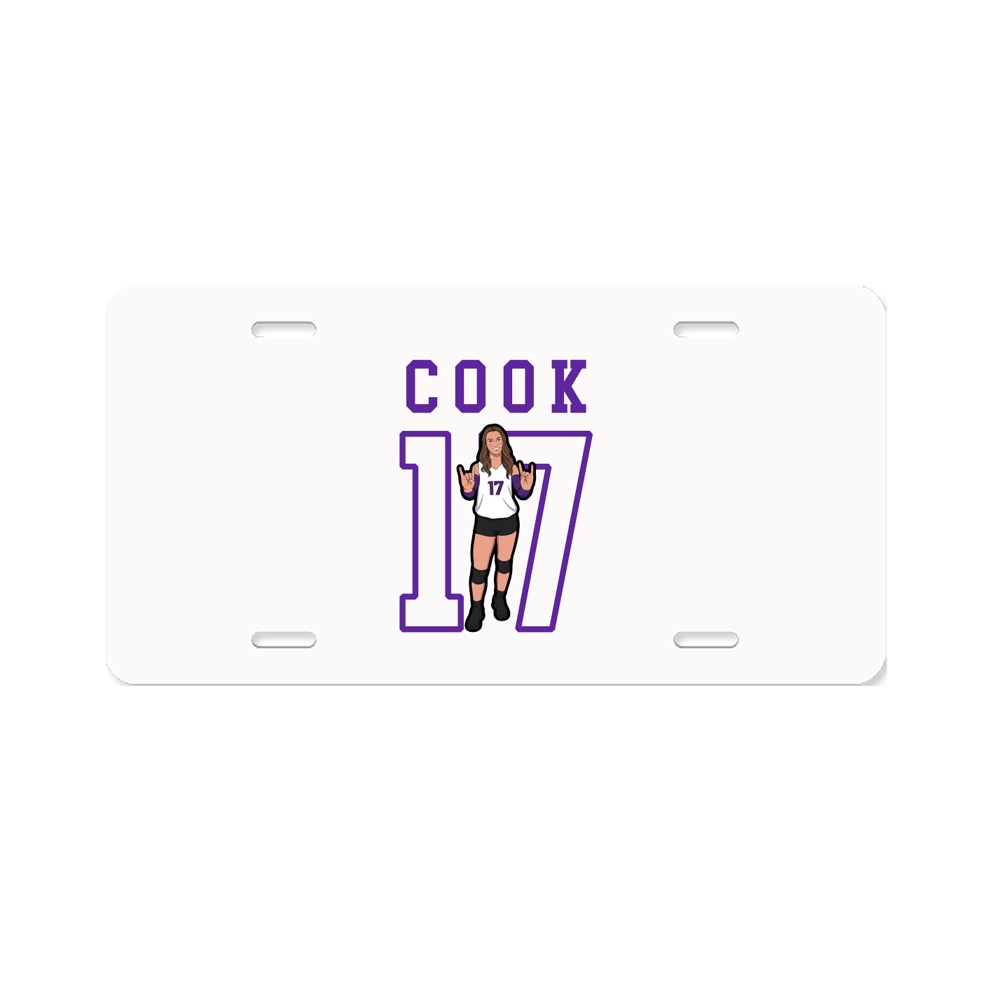 License Plate — Shirsey in Classic