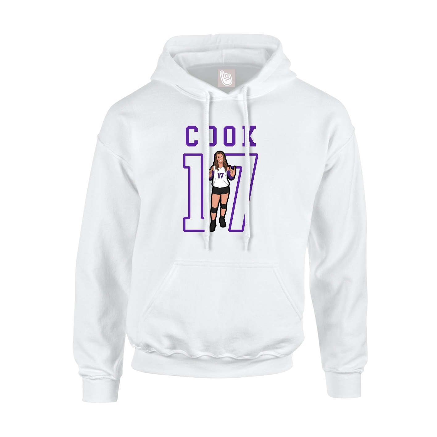Youth Hoodie — Shirsey in White