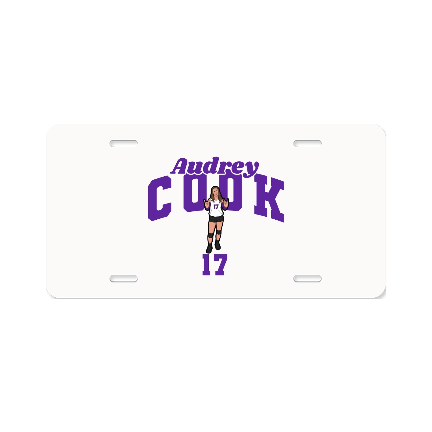 License Plate — Signature Arch in Classic