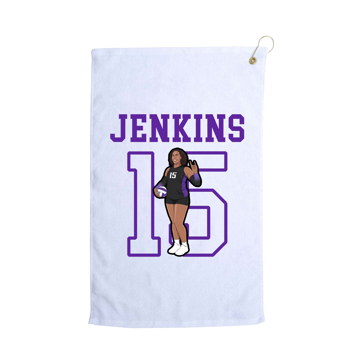 Golf Towel — Shirsey in White