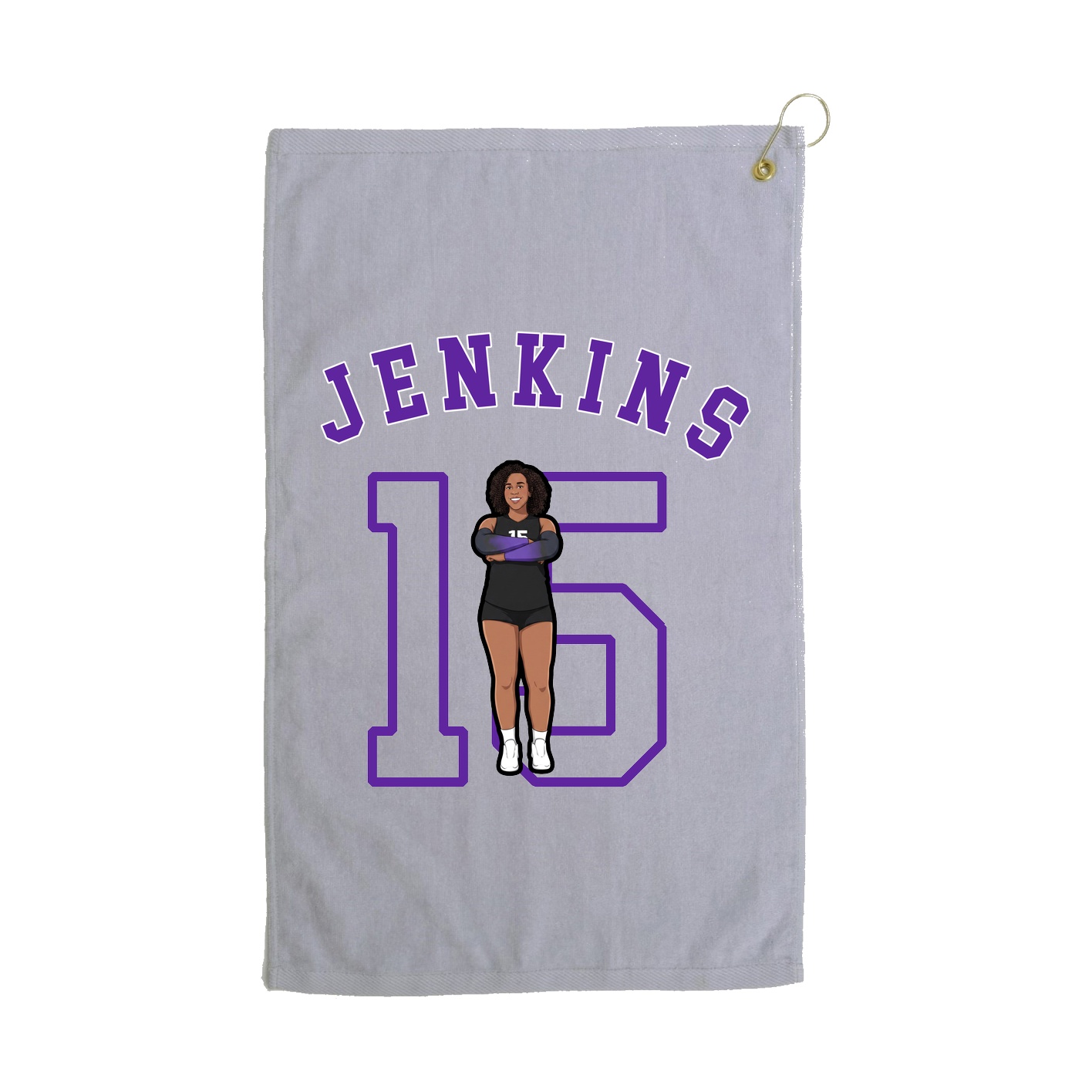 Golf Towel — Shirsey Arch in Grey