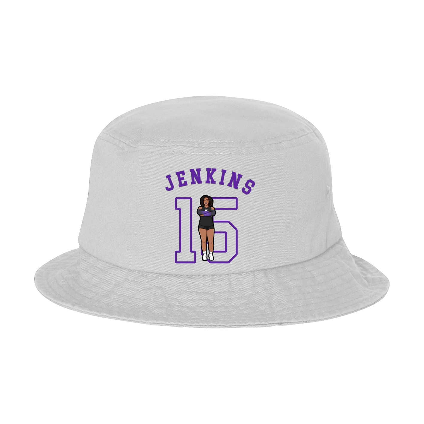 Bucket Cap — Shirsey Arch in White