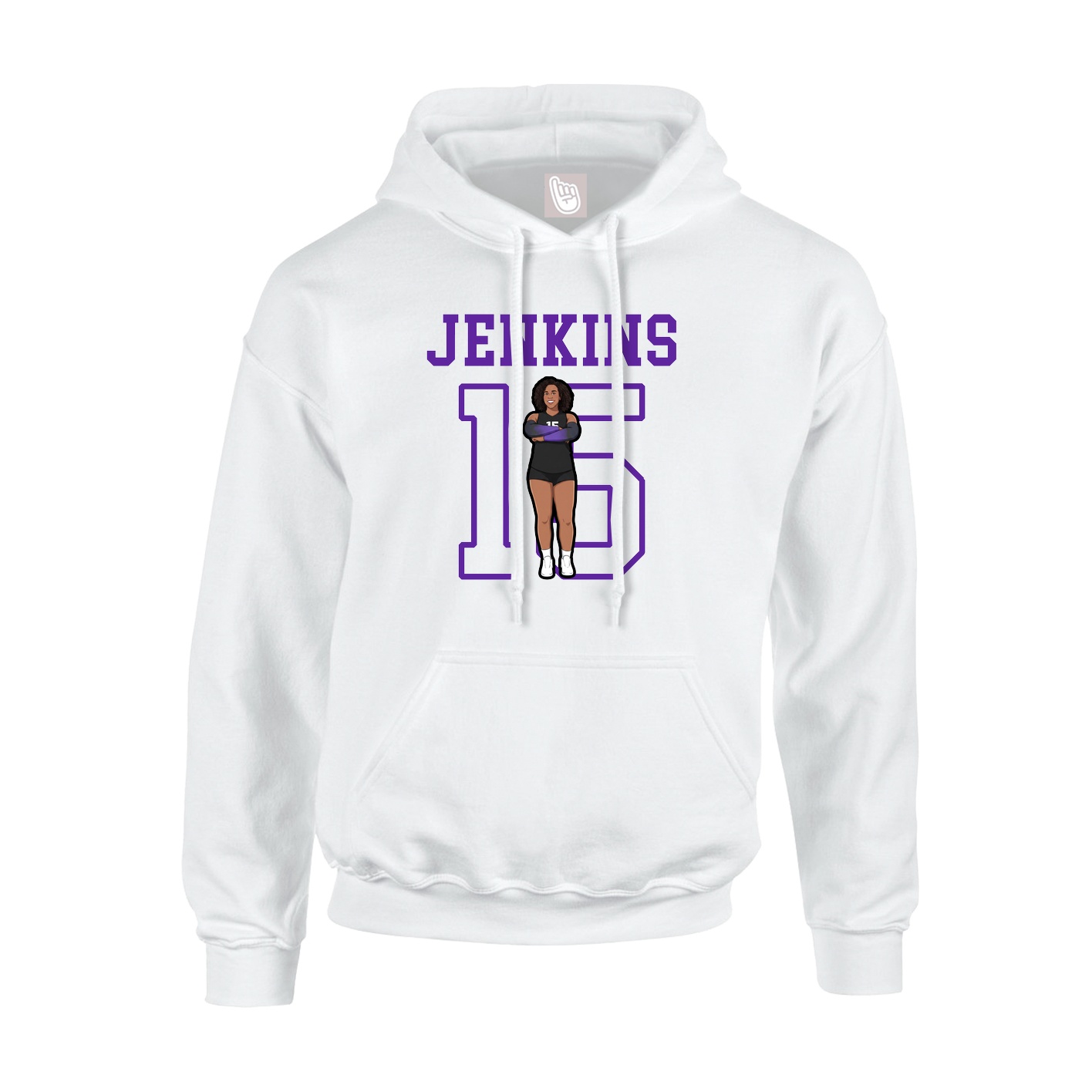 Youth Hoodie — Shirsey in White