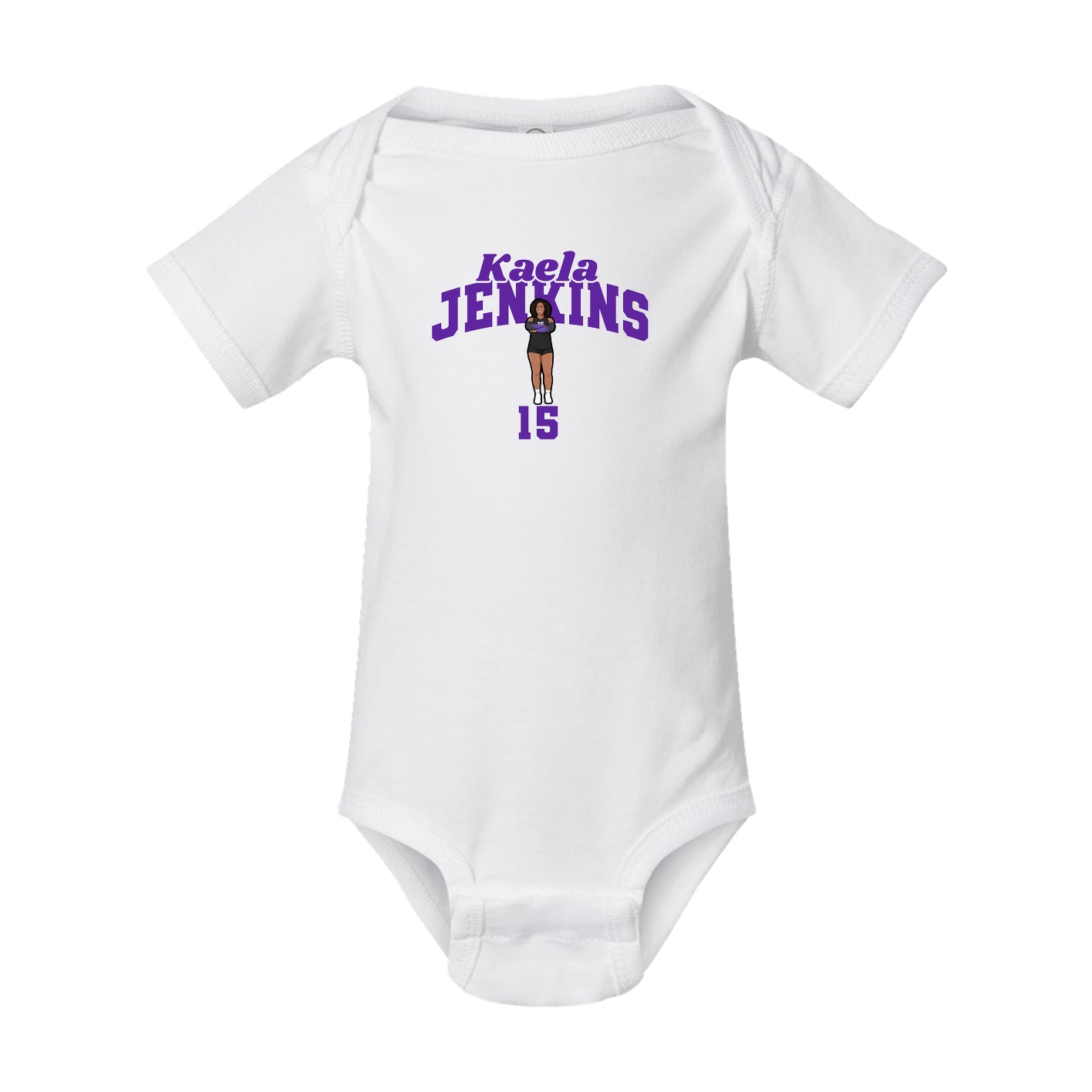 Baby Onesie — Signature Arch in White