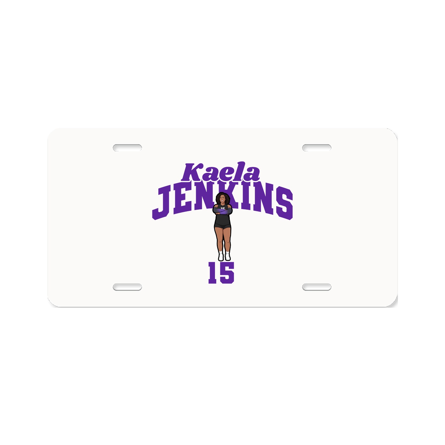 License Plate — Signature Arch in Classic