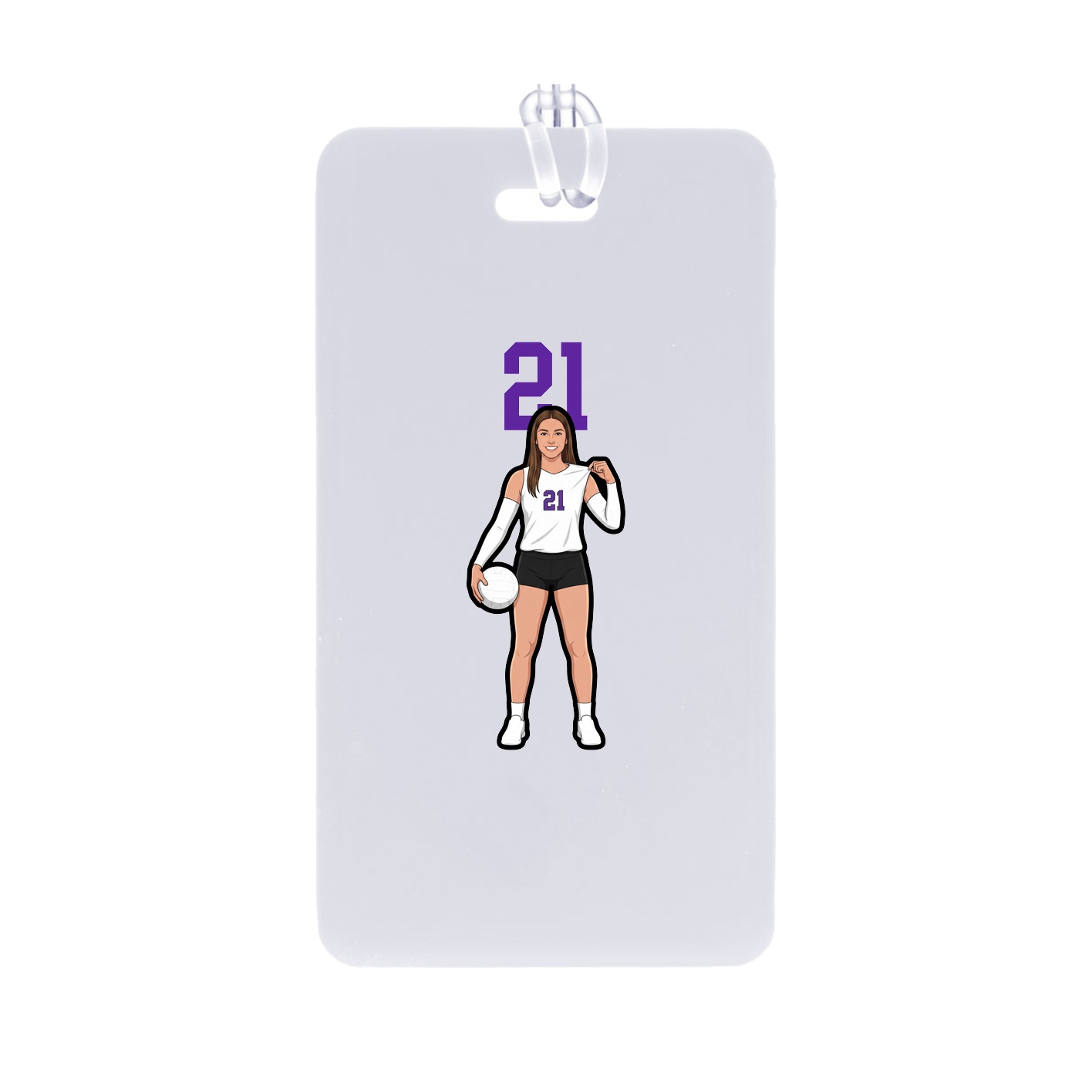 Bag Tag — Number Top in Classic