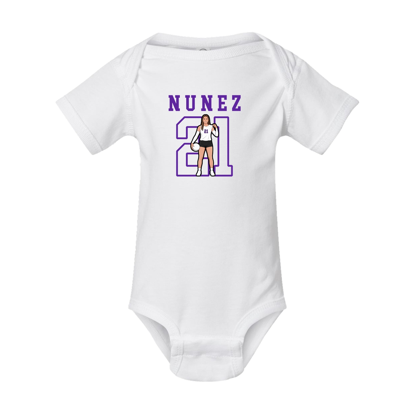 Baby Onesie — Shirsey in White