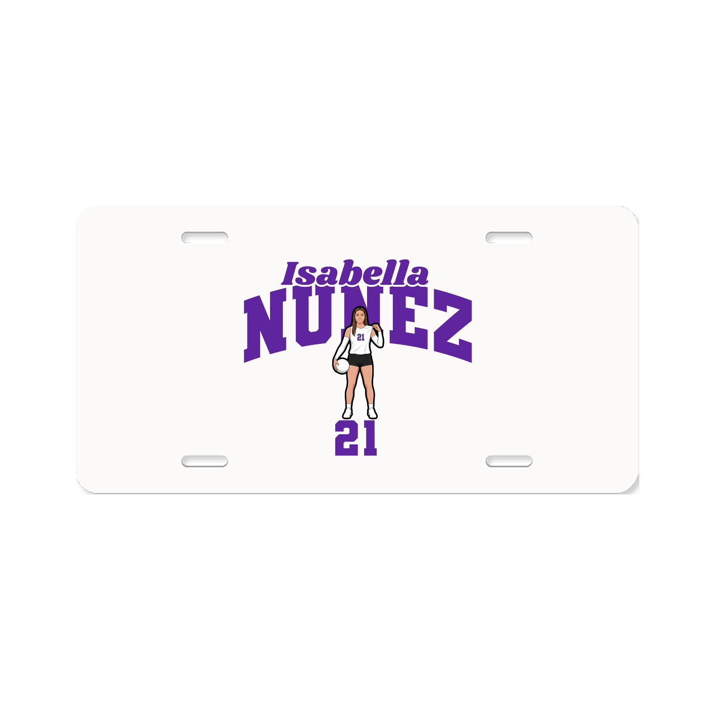 License Plate — Signature Arch in Classic