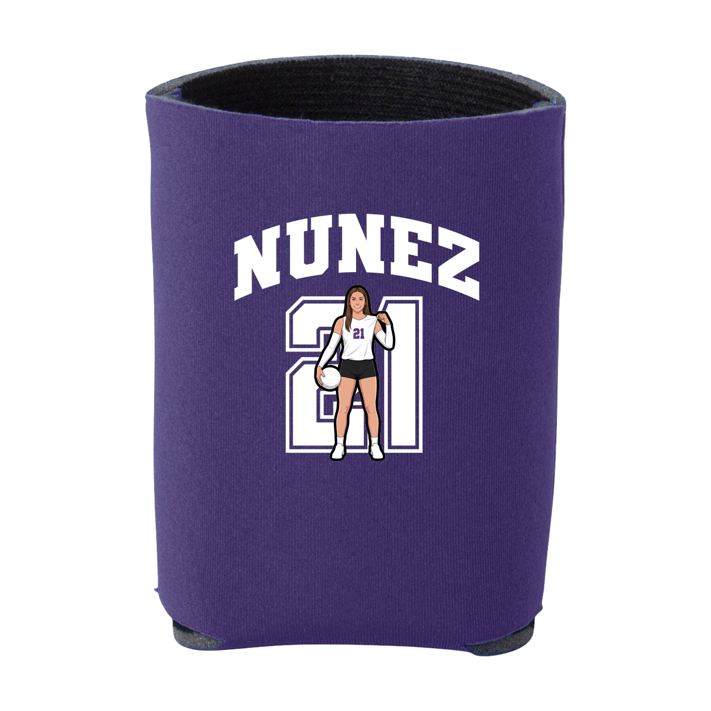 Can Holder — Number in Purple