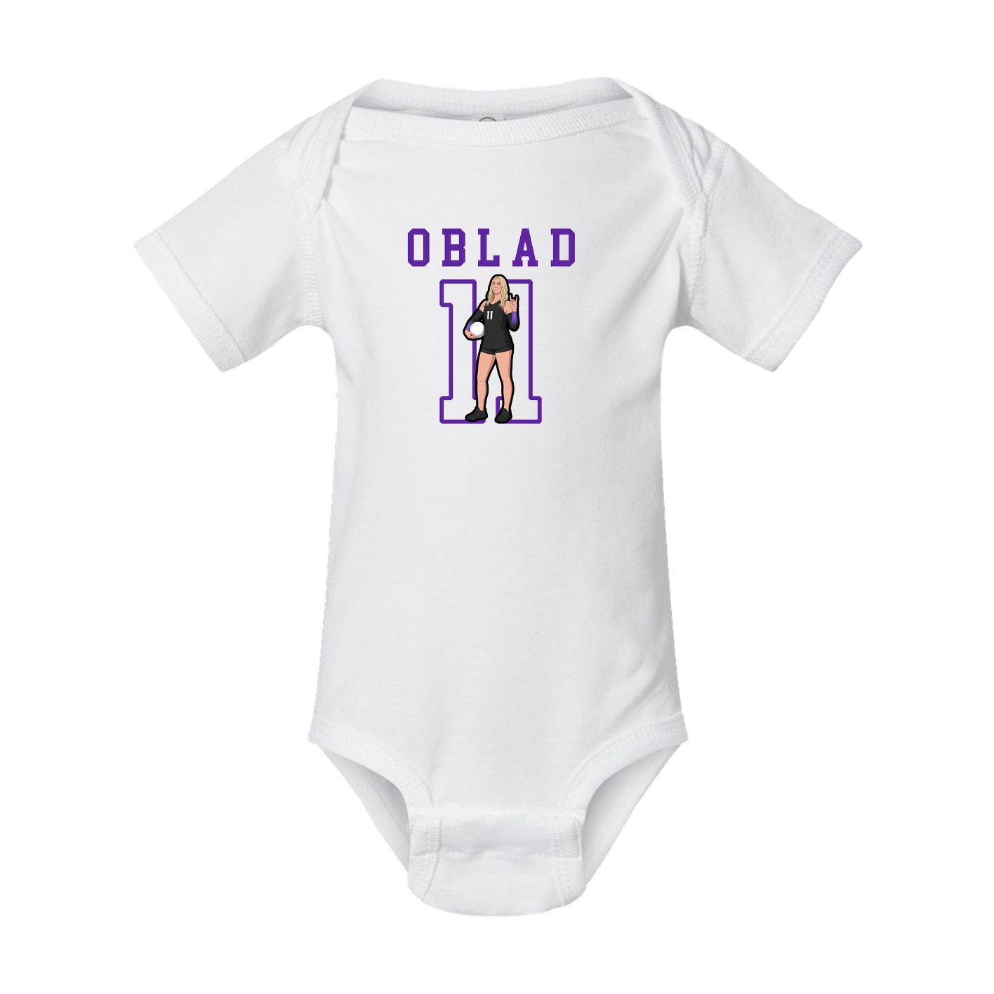 Baby Onesie — Shirsey in White