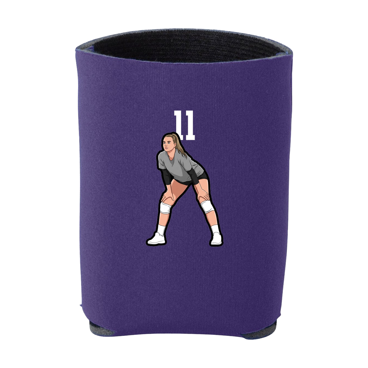 Can Holder — Number Top in Purple