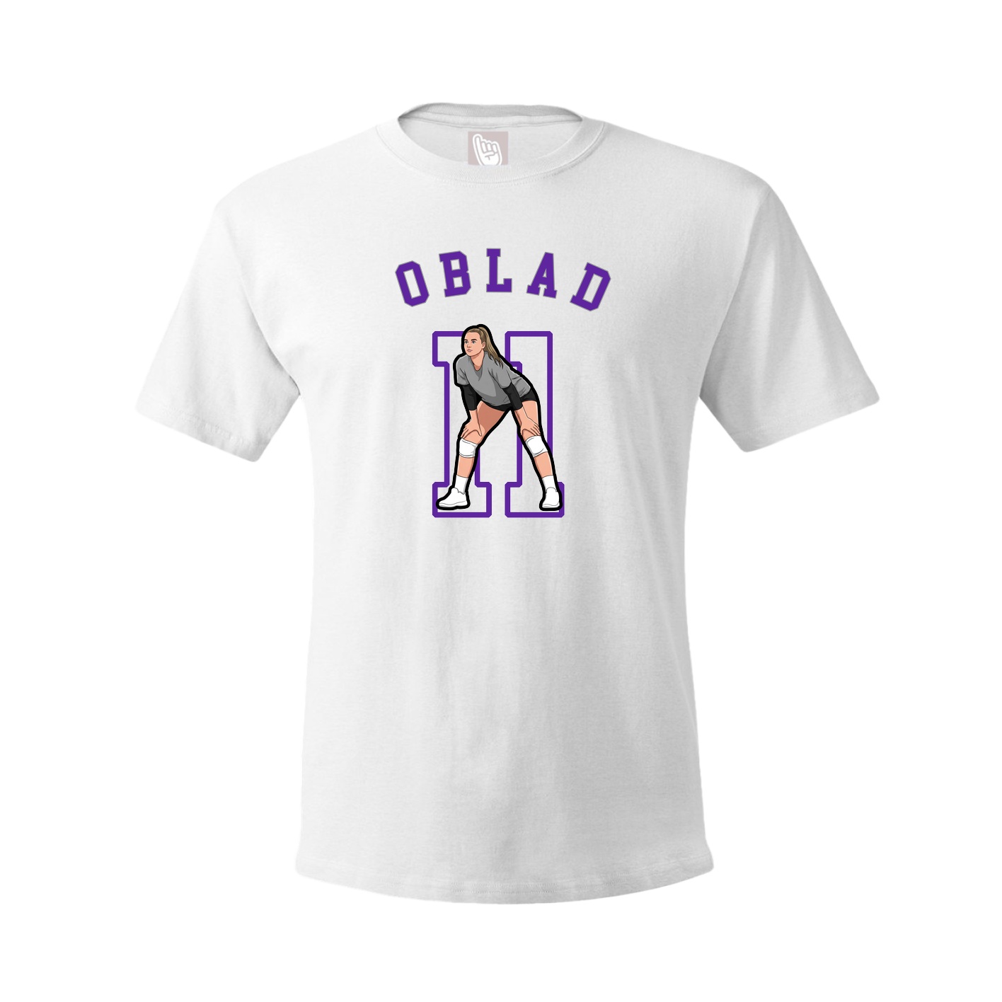 Tee — Shirsey Arch in White