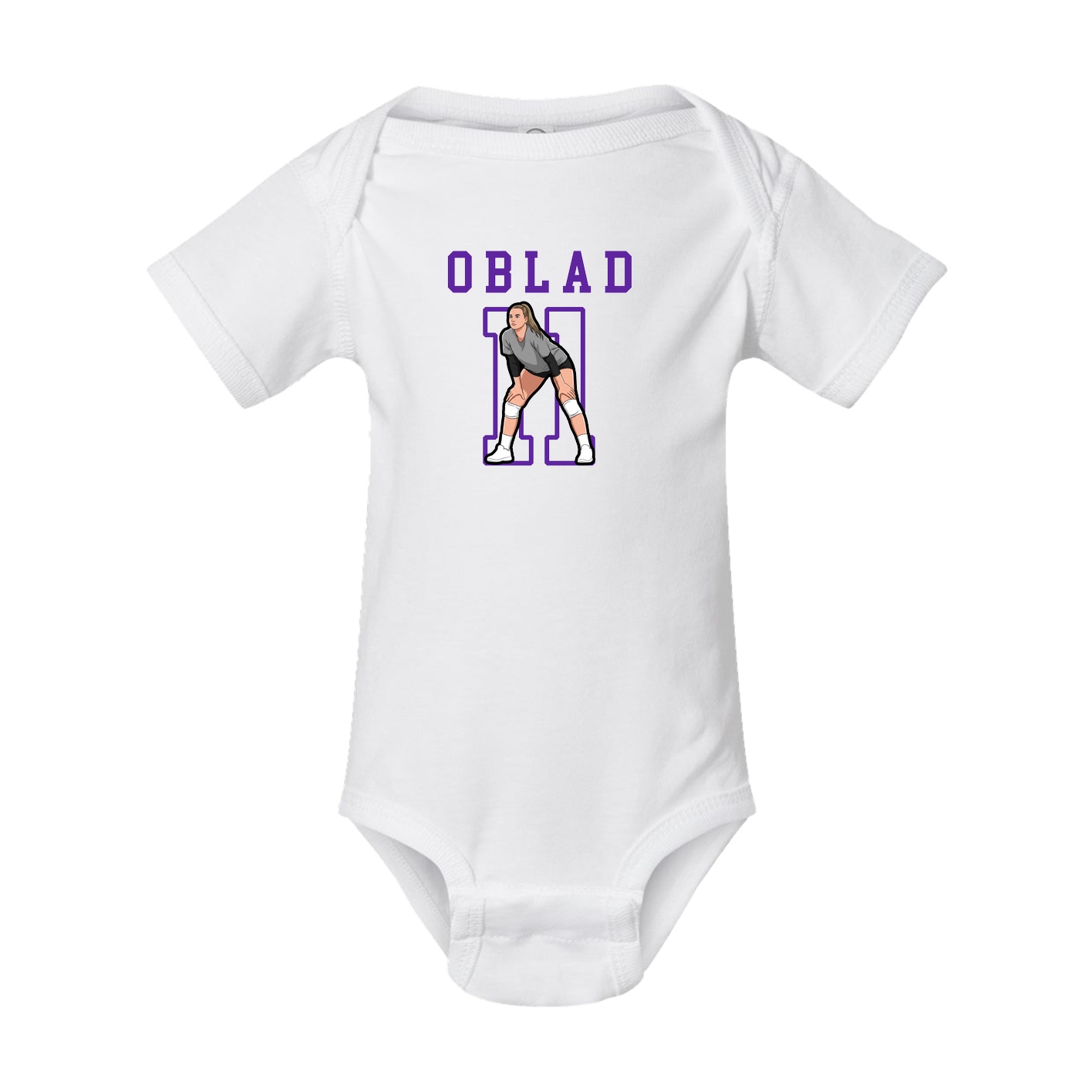 Baby Onesie — Shirsey in White