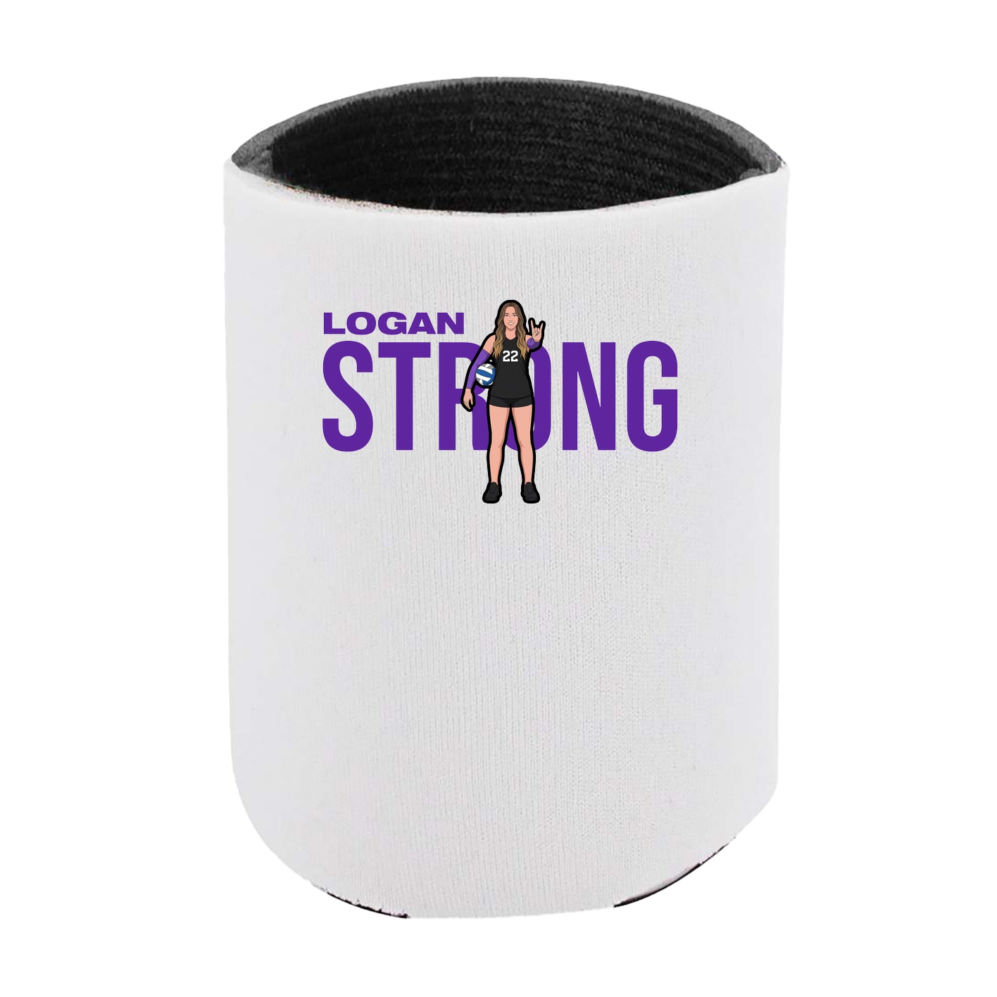 Can Holder — Player Name in White