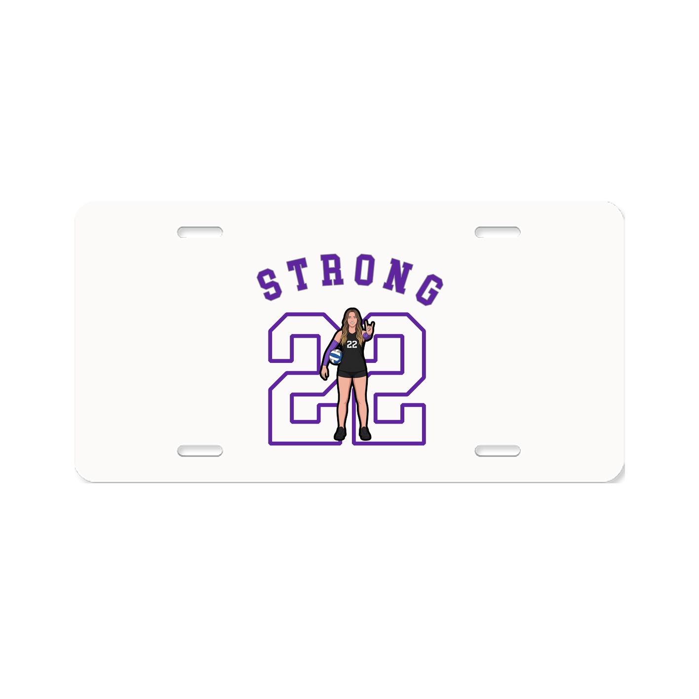 License Plate — Shirsey Arch in Classic
