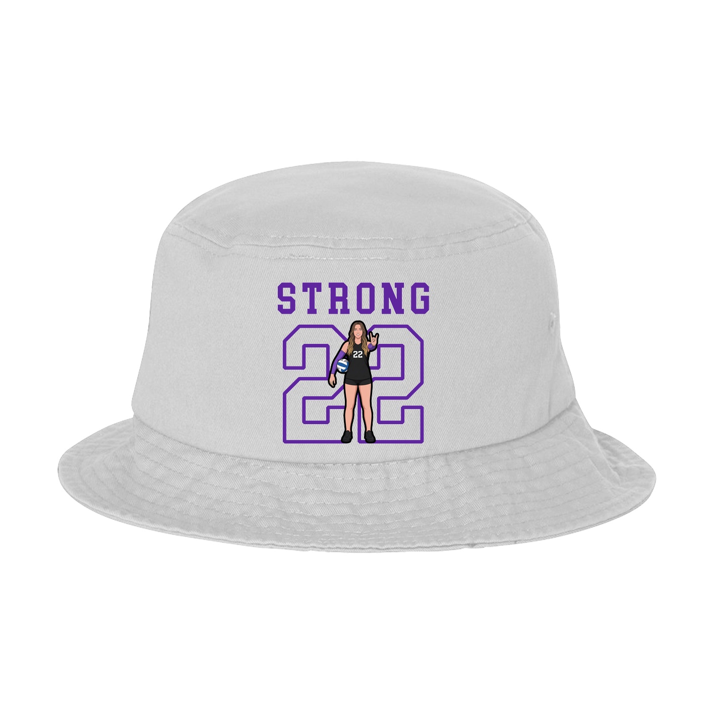 Bucket Cap — Shirsey in White