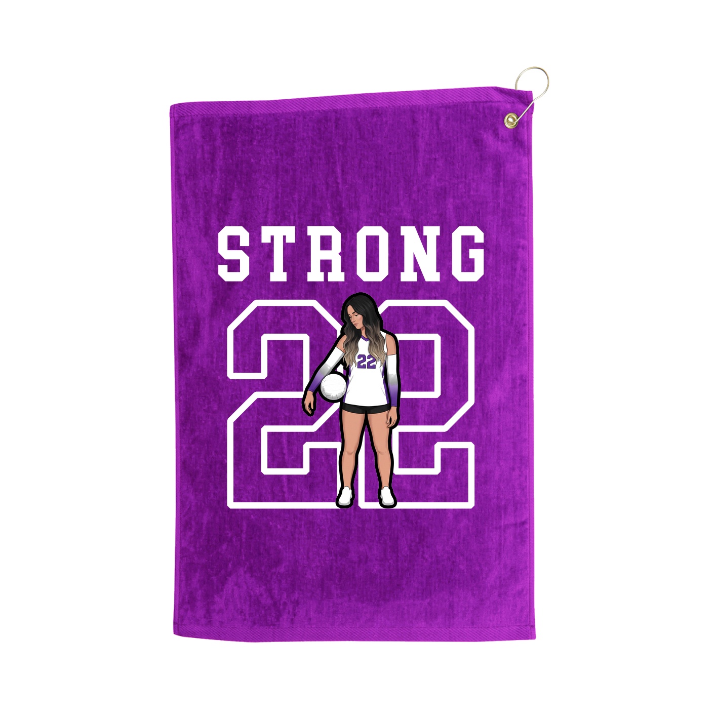 Golf Towel — Shirsey in Purple