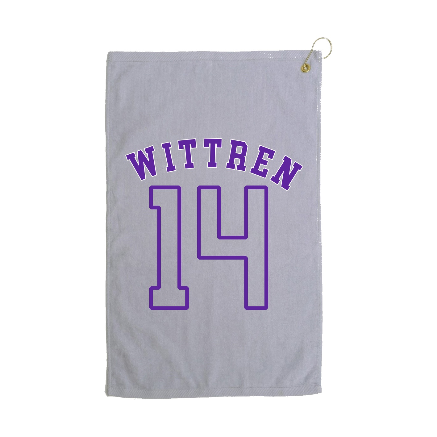 Golf Towel — Shirsey Arch in Grey