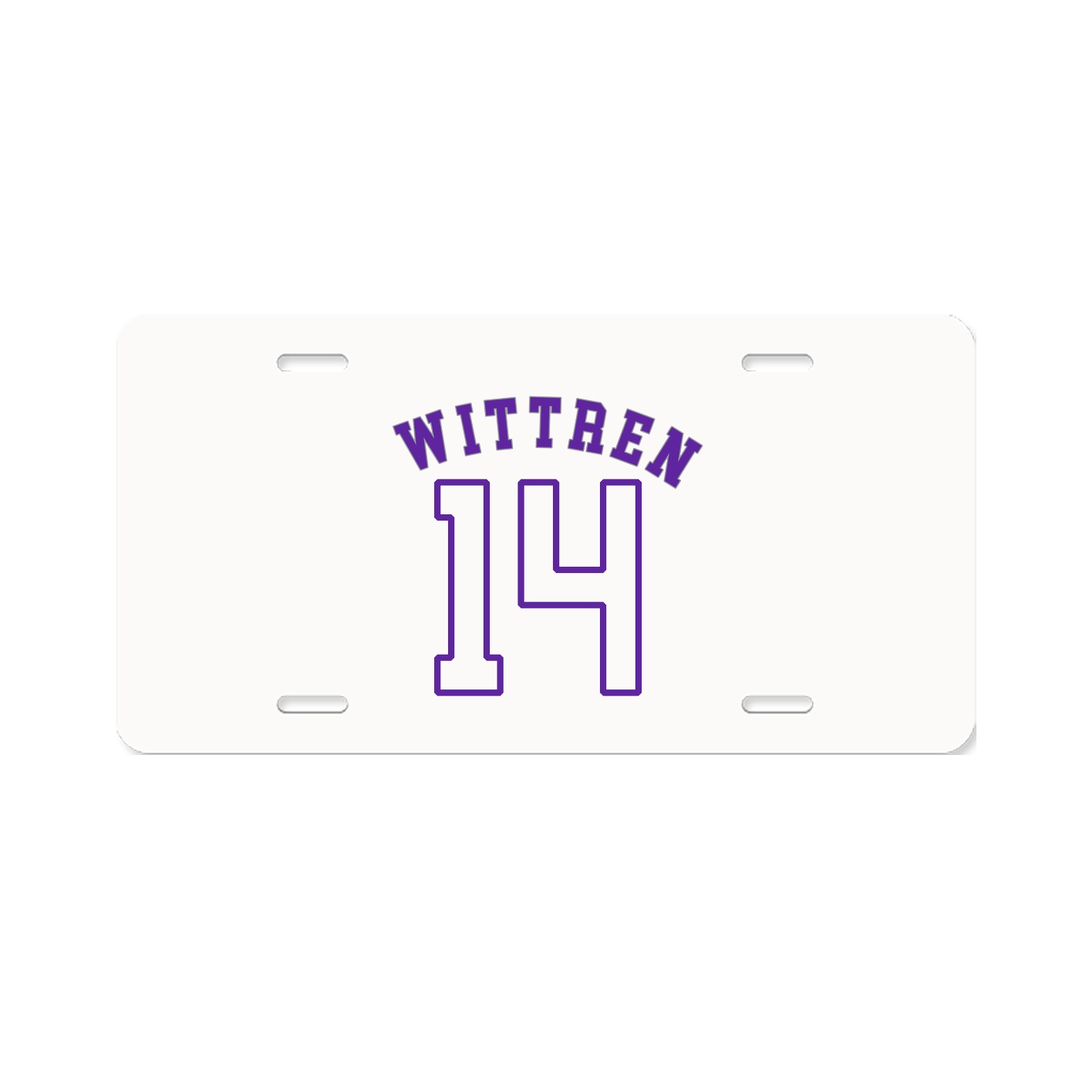 License Plate — Shirsey Arch in Classic