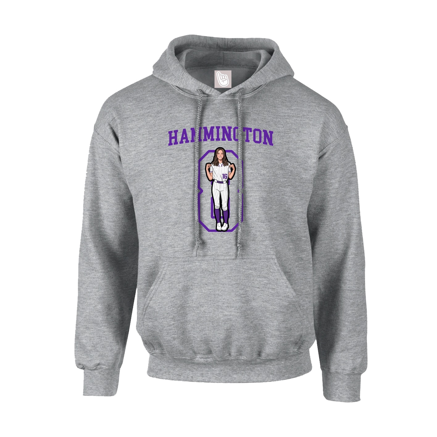 Hoodie — Shirsey in Grey