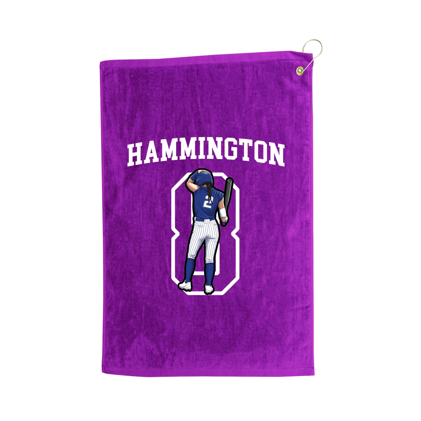 Golf Towel — Shirsey in Purple