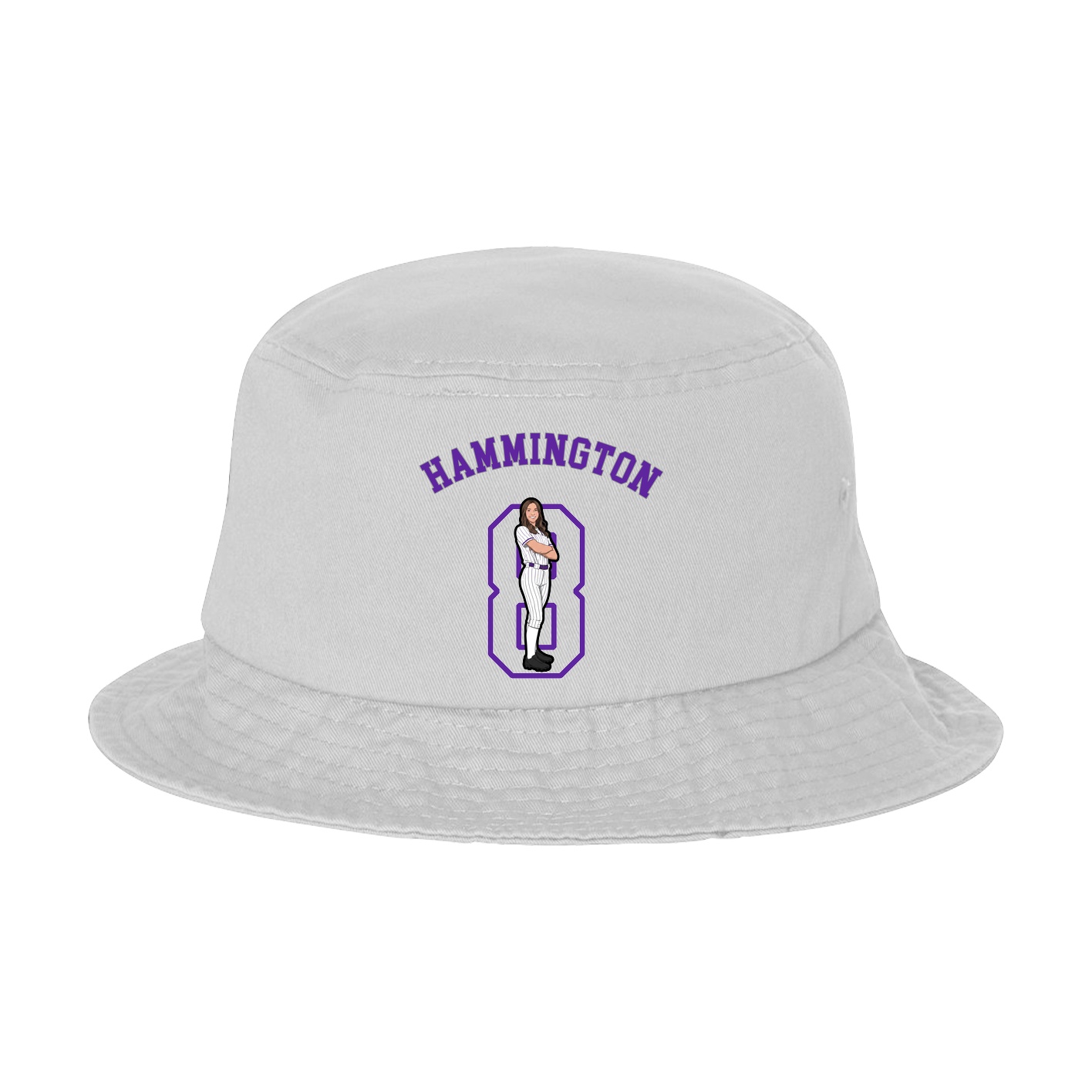 Bucket Cap — Shirsey Arch in White