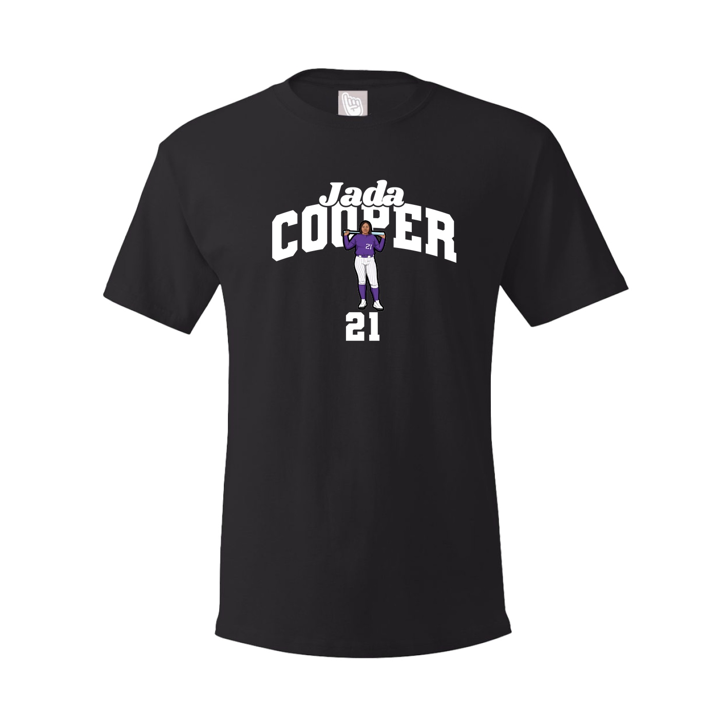 Youth Tee — Signature Arch in Black