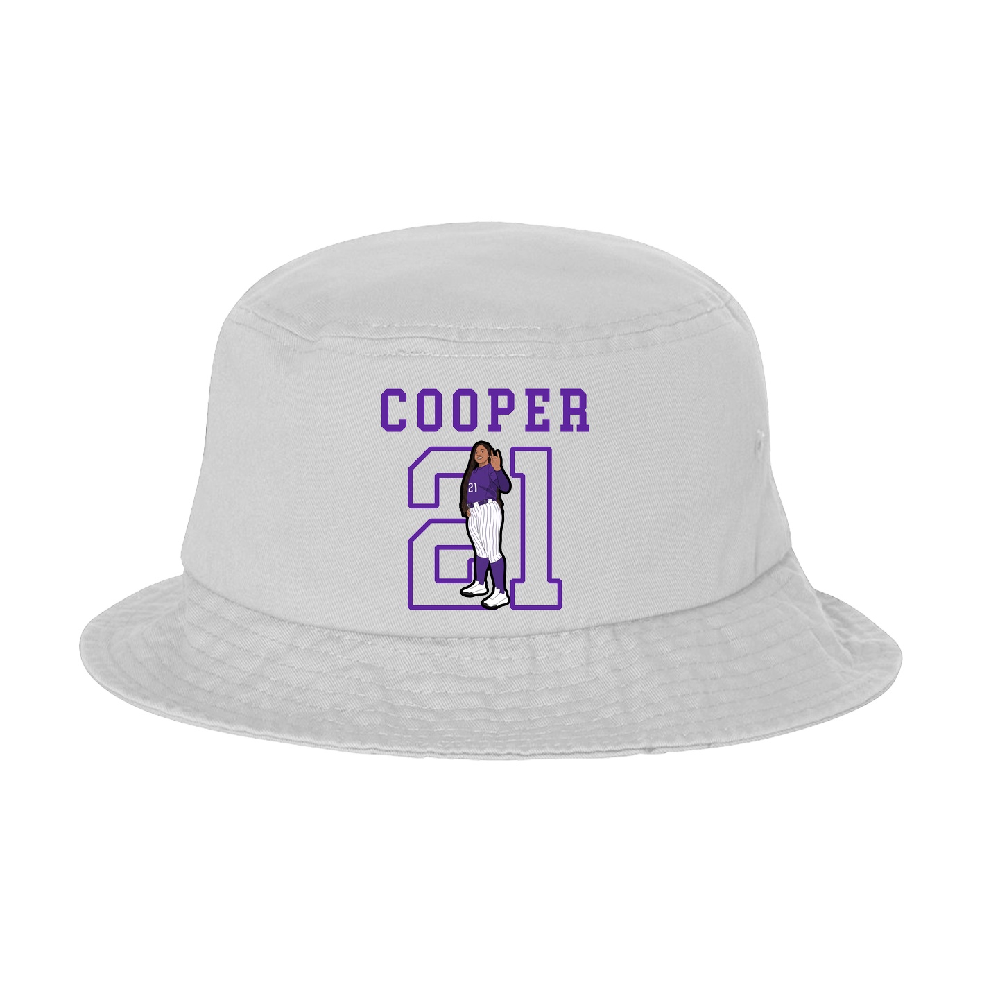Bucket Cap — Shirsey in White