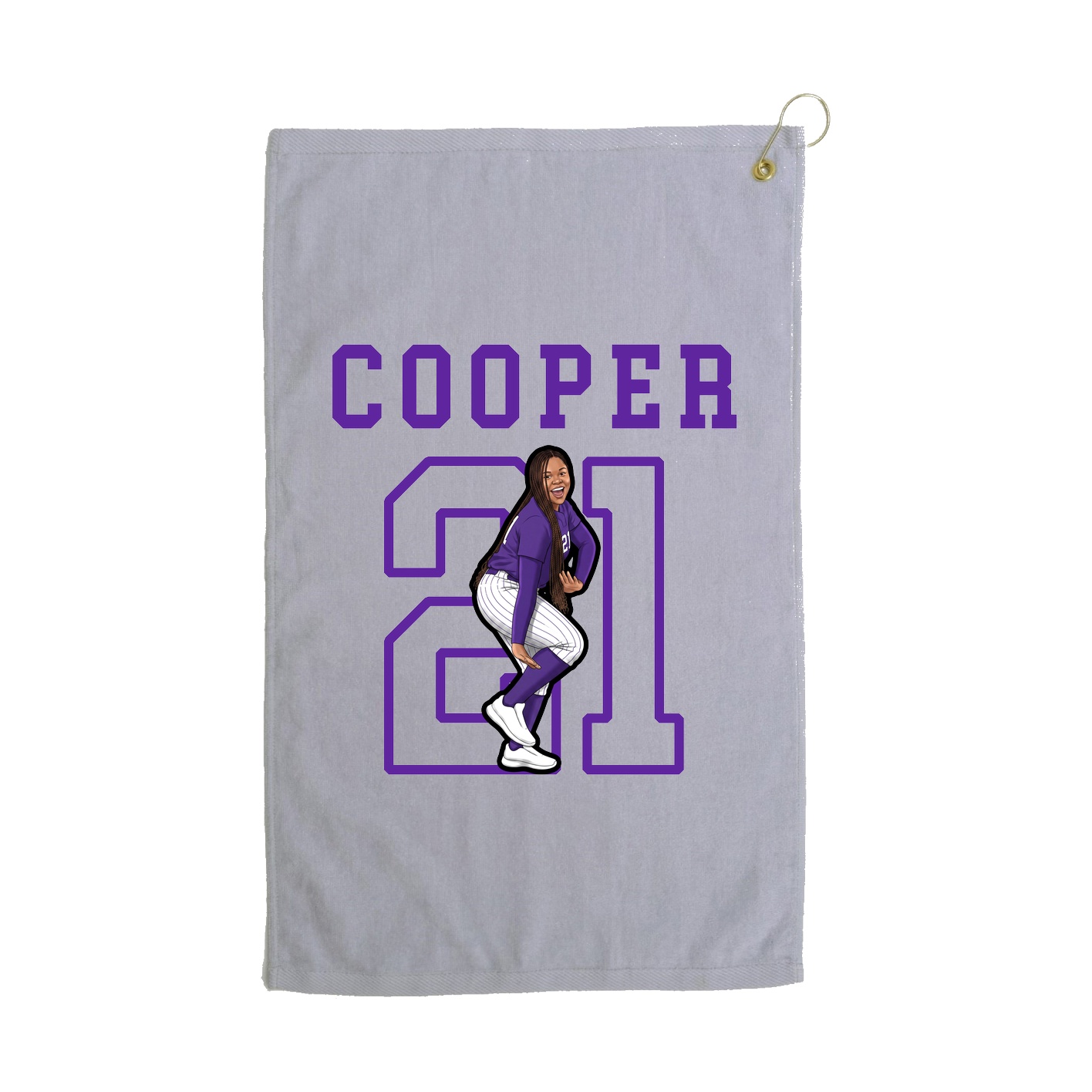 Golf Towel — Shirsey in Grey