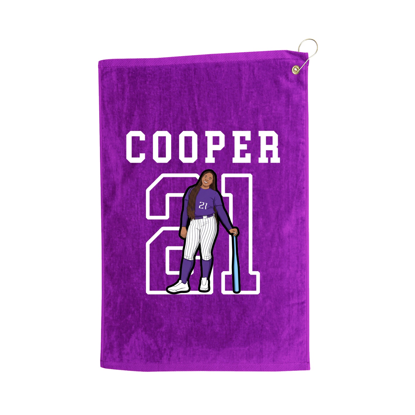 Golf Towel — Shirsey in Purple