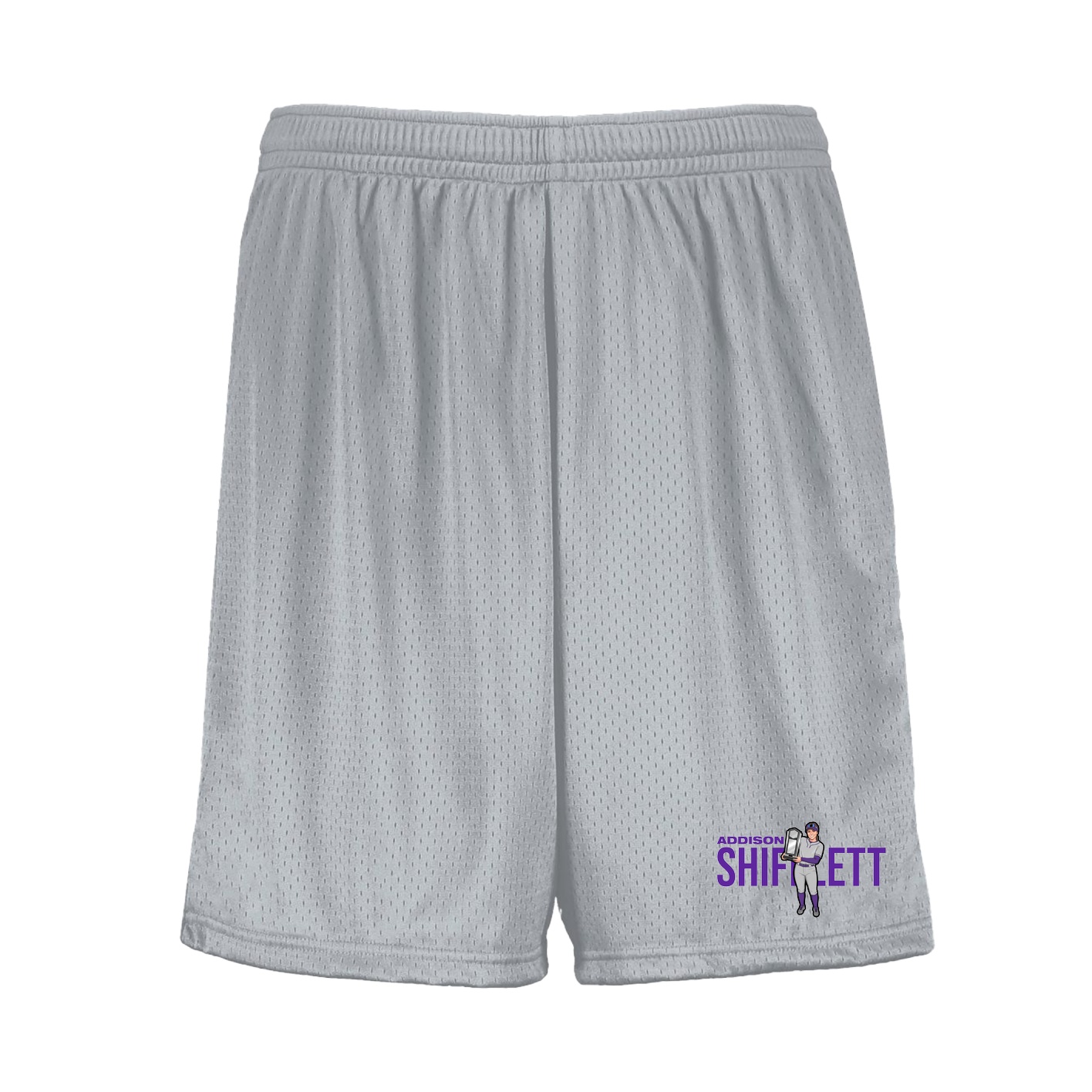 Shorts — Player Name in Silver