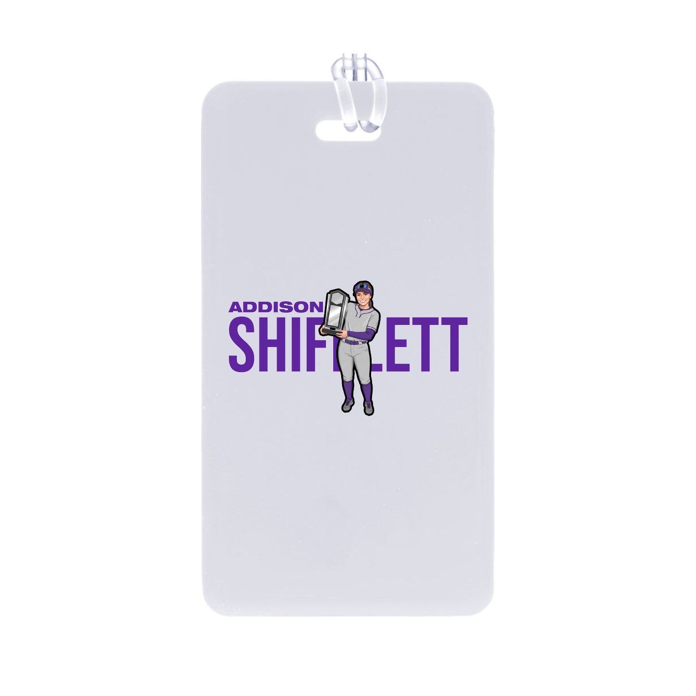 Bag Tag — Player Name in Classic