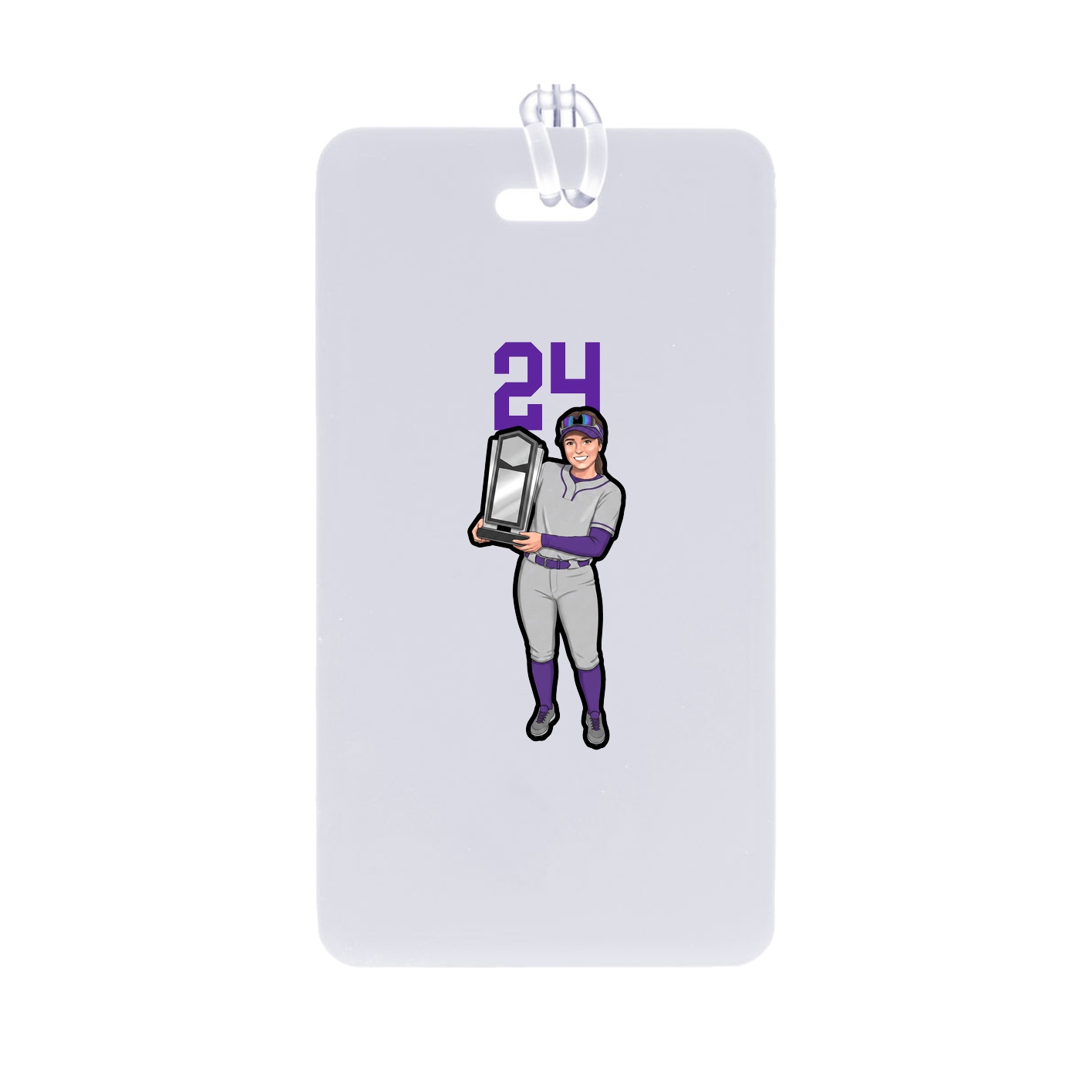 Bag Tag — Number Top in Classic
