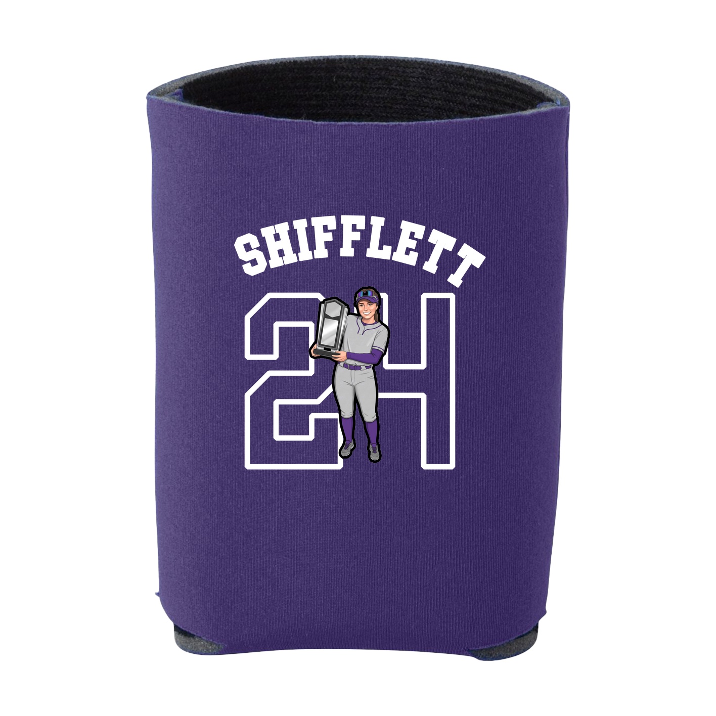 Can Holder — Shirsey Arch in Purple